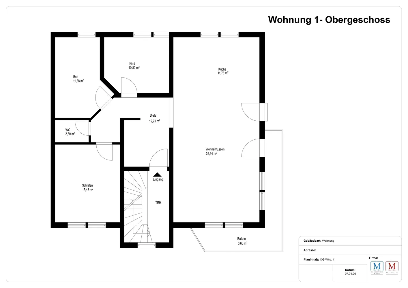 3 Zimmer Wohnung mit 105 m² in Hanau – Bild 8