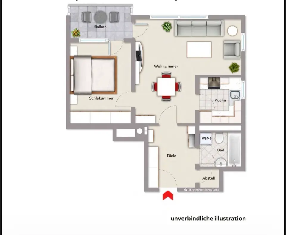3 Zimmer Wohnung mit 60 m² in Leonberg – Bild 8
