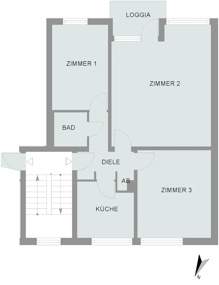 3 Zimmer Wohnung mit 71 m² in Bremen – Bild 2