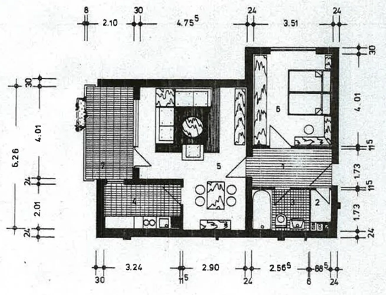 2 Zimmer Wohnung mit 62 m² in Kaiserslautern – Bild 7