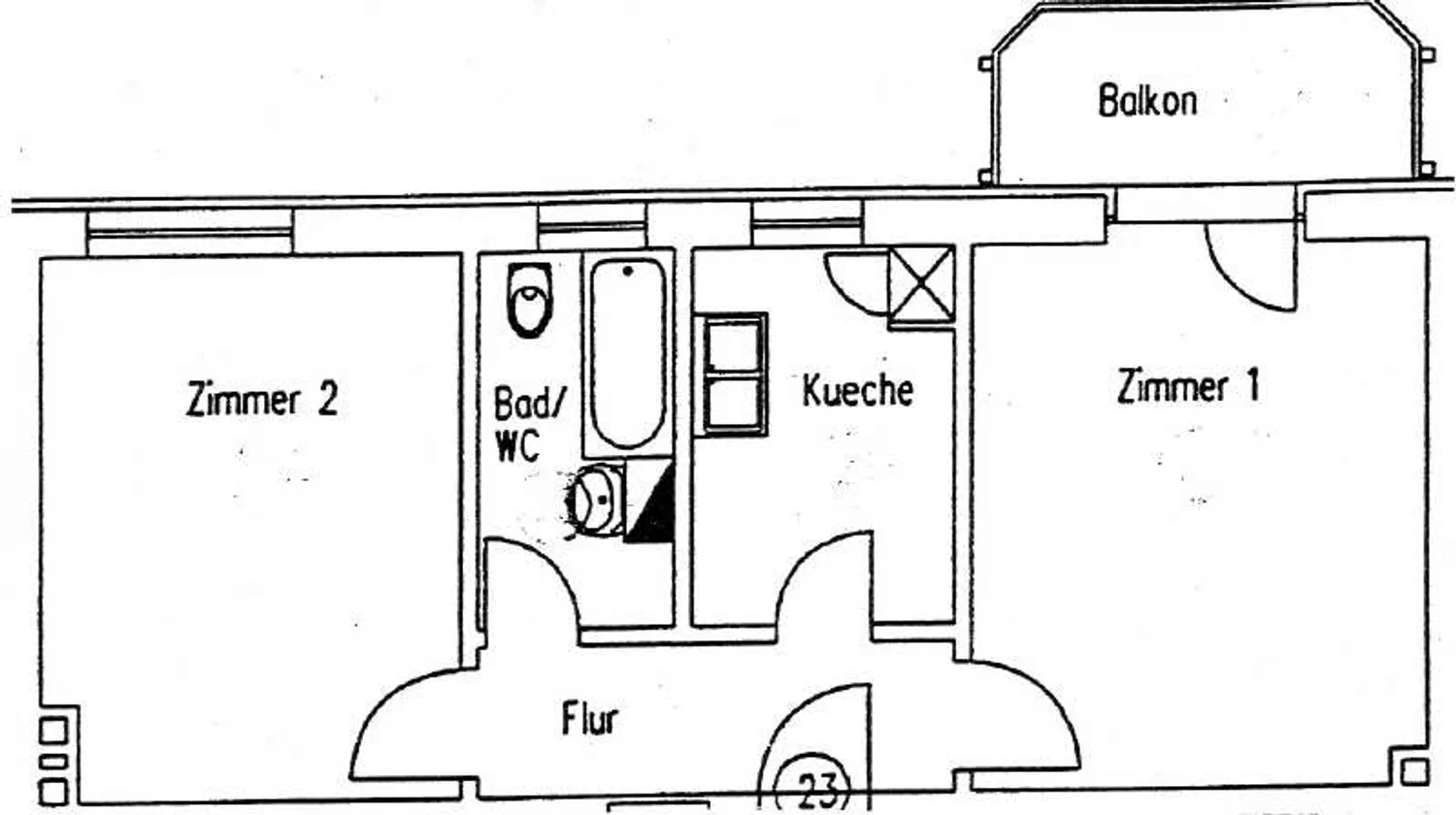 2 Zimmer Wohnung mit 50 m² in Dresden – Bild 2