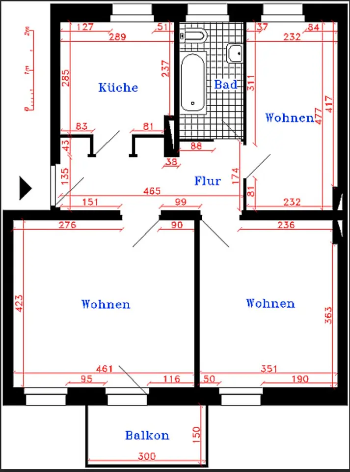 3 Zimmer Wohnung mit 68 m² in Rathenow – Bild 5