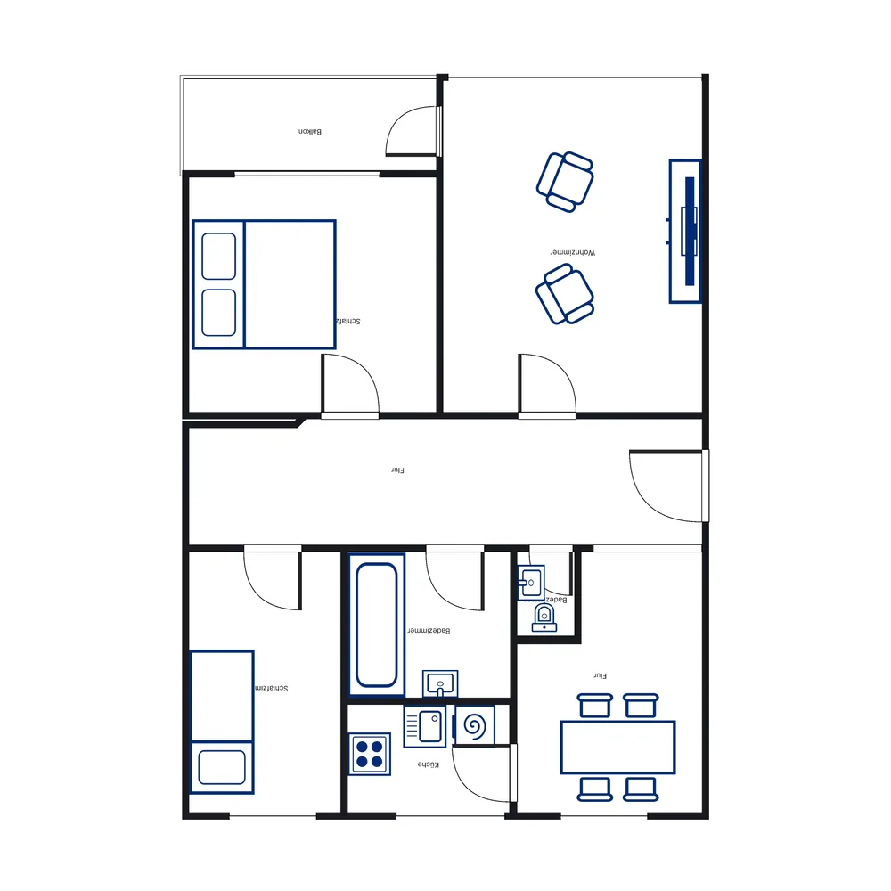 3 Zimmer Wohnung mit 77 m² in Kassel – Bild 3