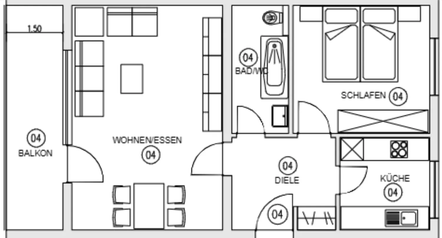 2 Zimmer Wohnung mit 57 m² in Waiblingen – Bild 7