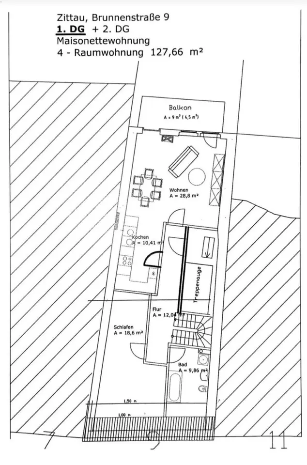 4 Zimmer Wohnung mit 127 m² in Zittau – Bild 7