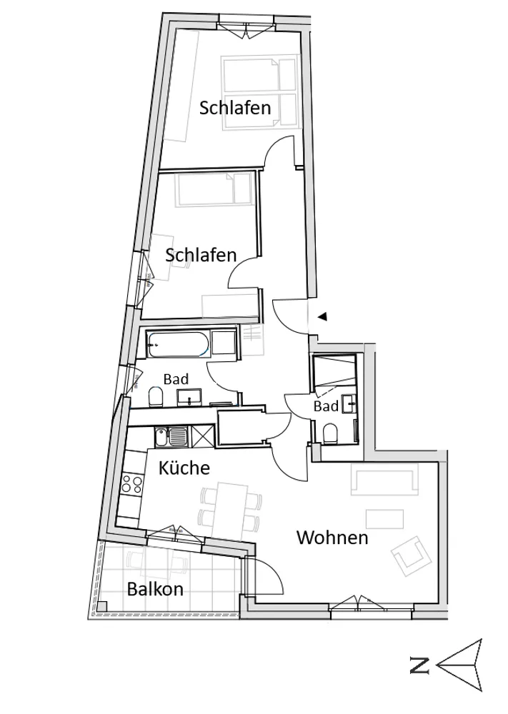 3 Zimmer Wohnung mit 77 m² in Berlin – Bild 10