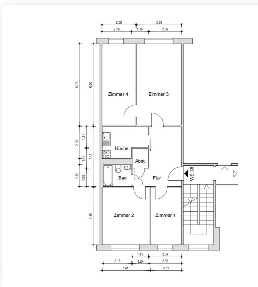 4 Zimmer Wohnung mit 84 m² in Berlin – Bild 8