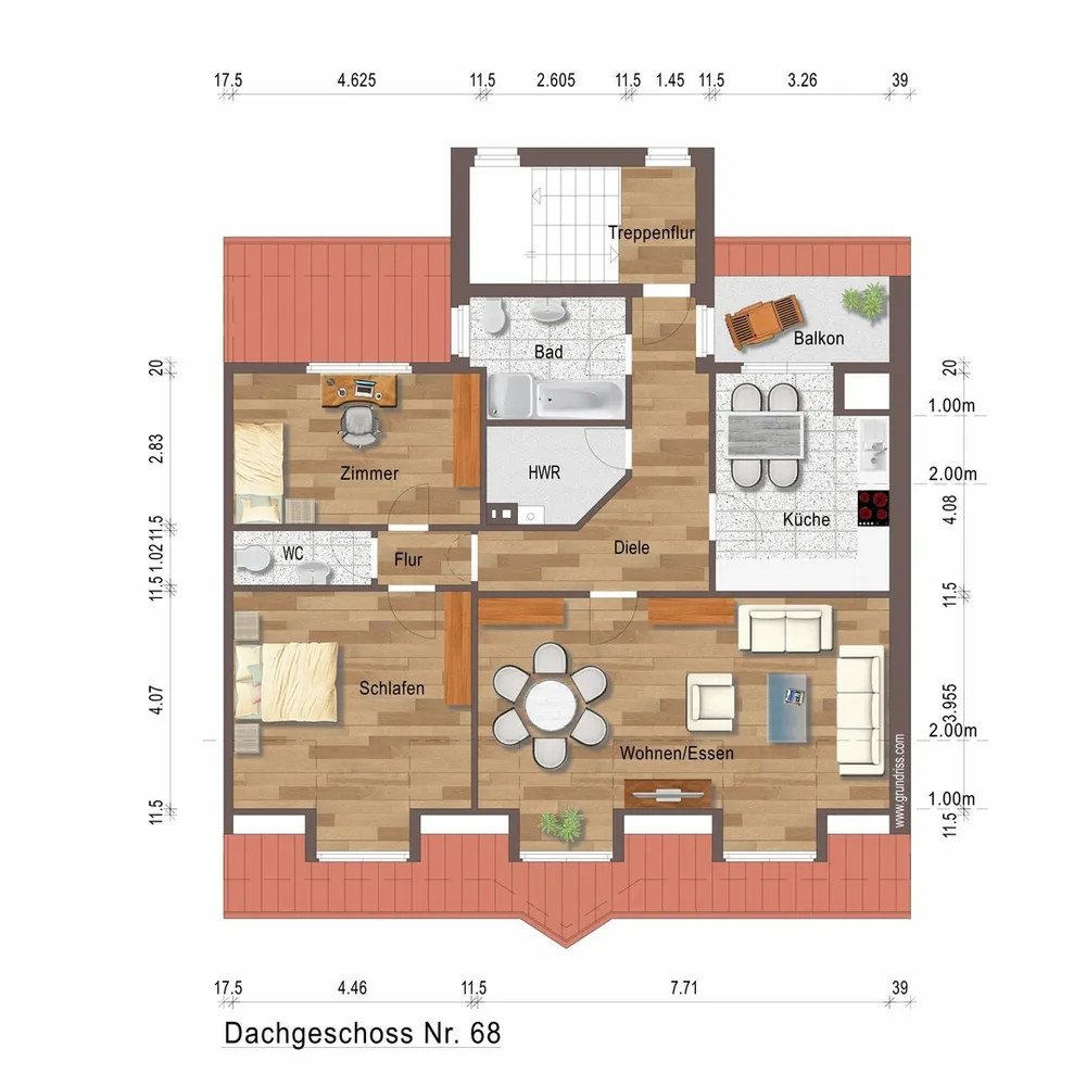 3 room apartment with 105 m² in Rheine – Photo 8