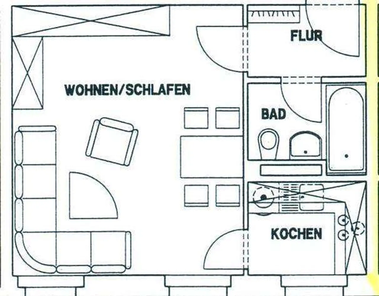 1 Zimmer Wohnung mit 34 m² in Chemnitz – Bild 6
