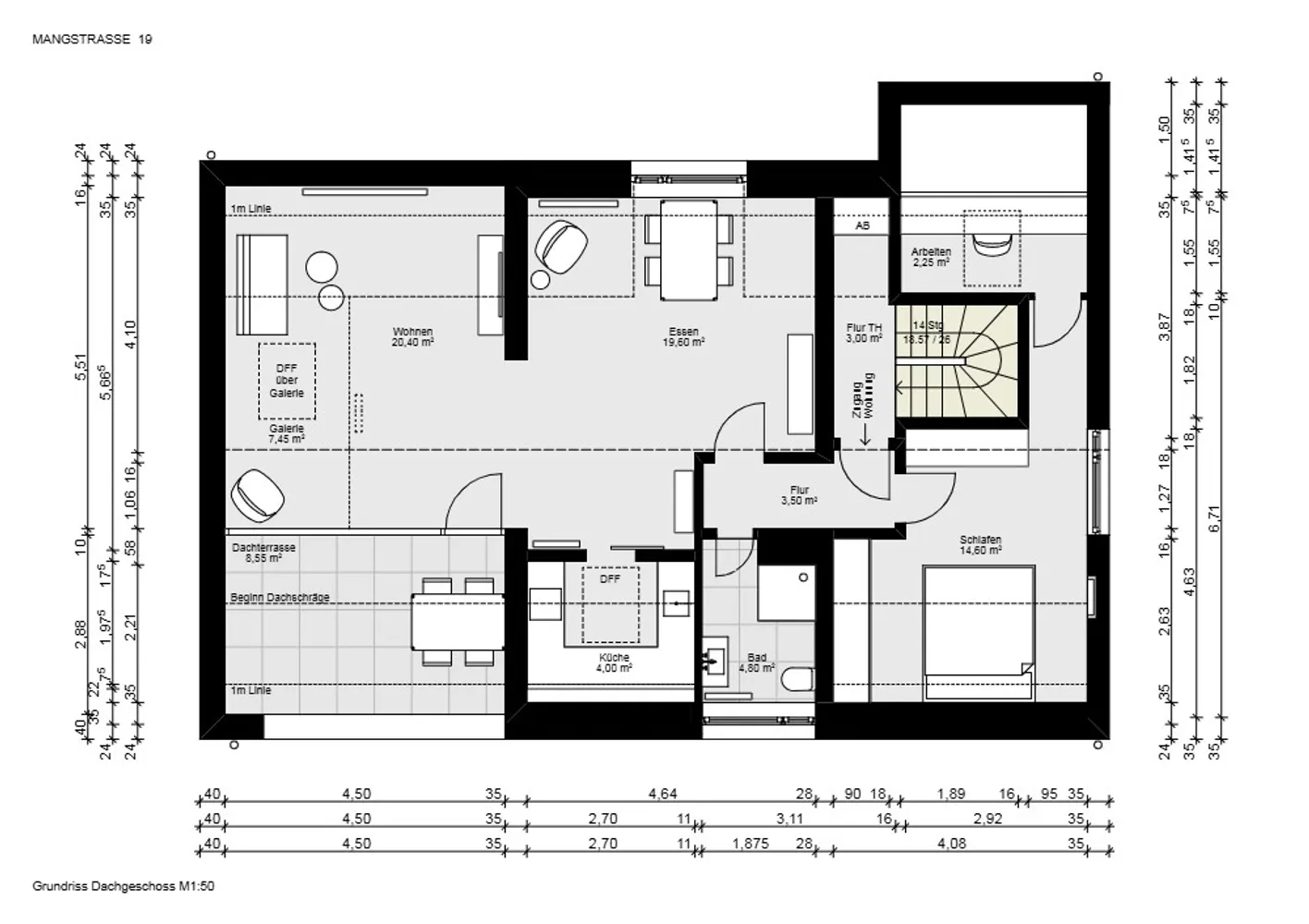 3 Zimmer Wohnung mit 82 m² in München – Bild 11