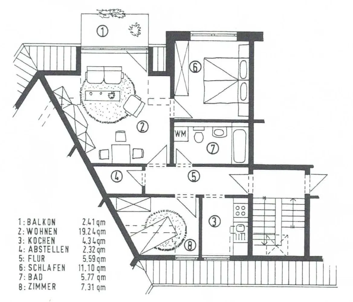 3 room apartment with 58 m² in Potsdam – Photo 4