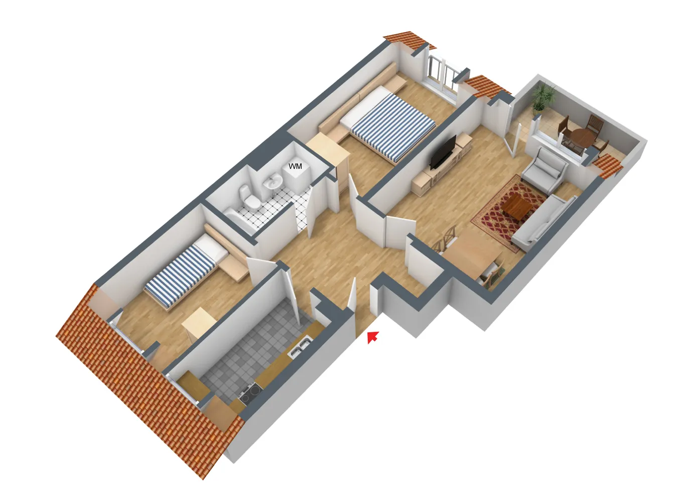 3 room apartment with 74 m² in Berlin – Photo 7