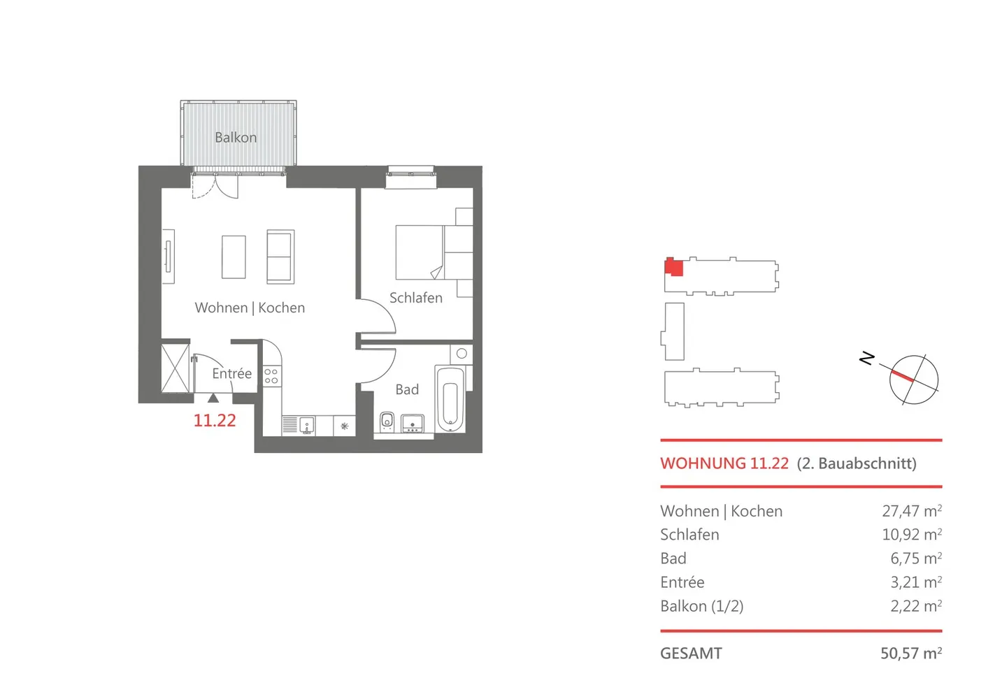 2 Zimmer Wohnung mit 51 m² in Berlin – Bild 9