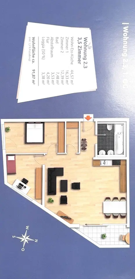 3 Zimmer Wohnung mit 91 m² in Balingen – Bild 10