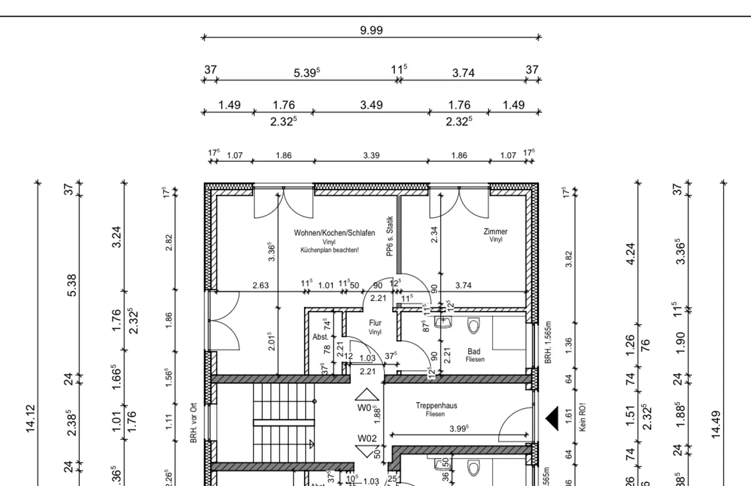 2 Zimmer Wohnung mit 58 m² in Buxtehude – Bild 4