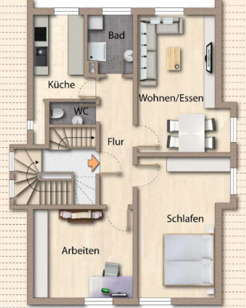 3 Zimmer Wohnung mit 65 m² in Stuttgart – Bild 10