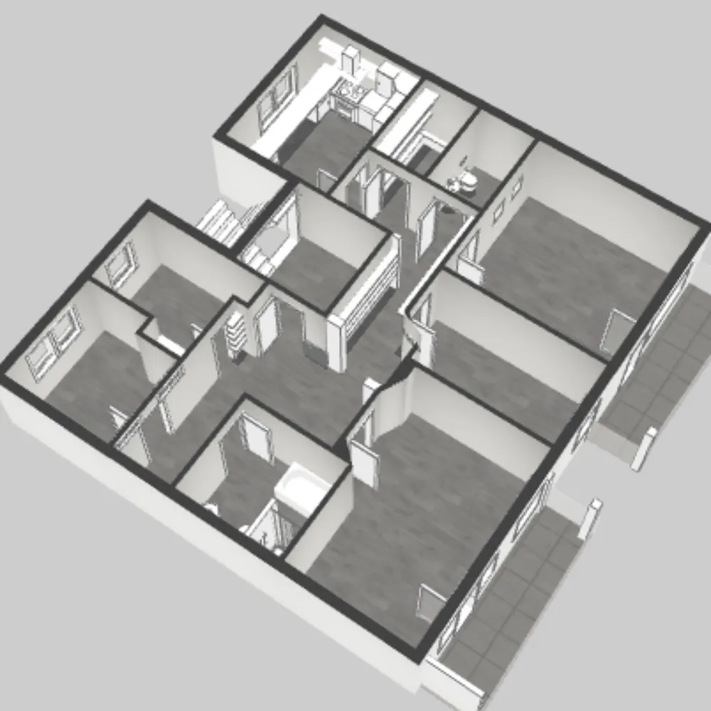 5 Zimmer Wohnung mit 126 m² in Chemnitz – Bild 3