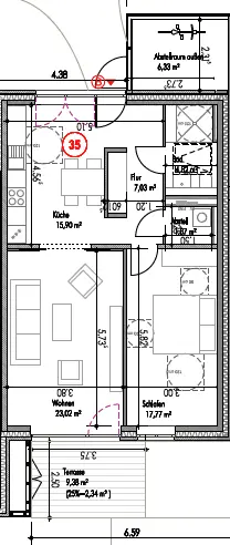 2 Zimmer Haus mit 75 m² in Kiel – Bild 6