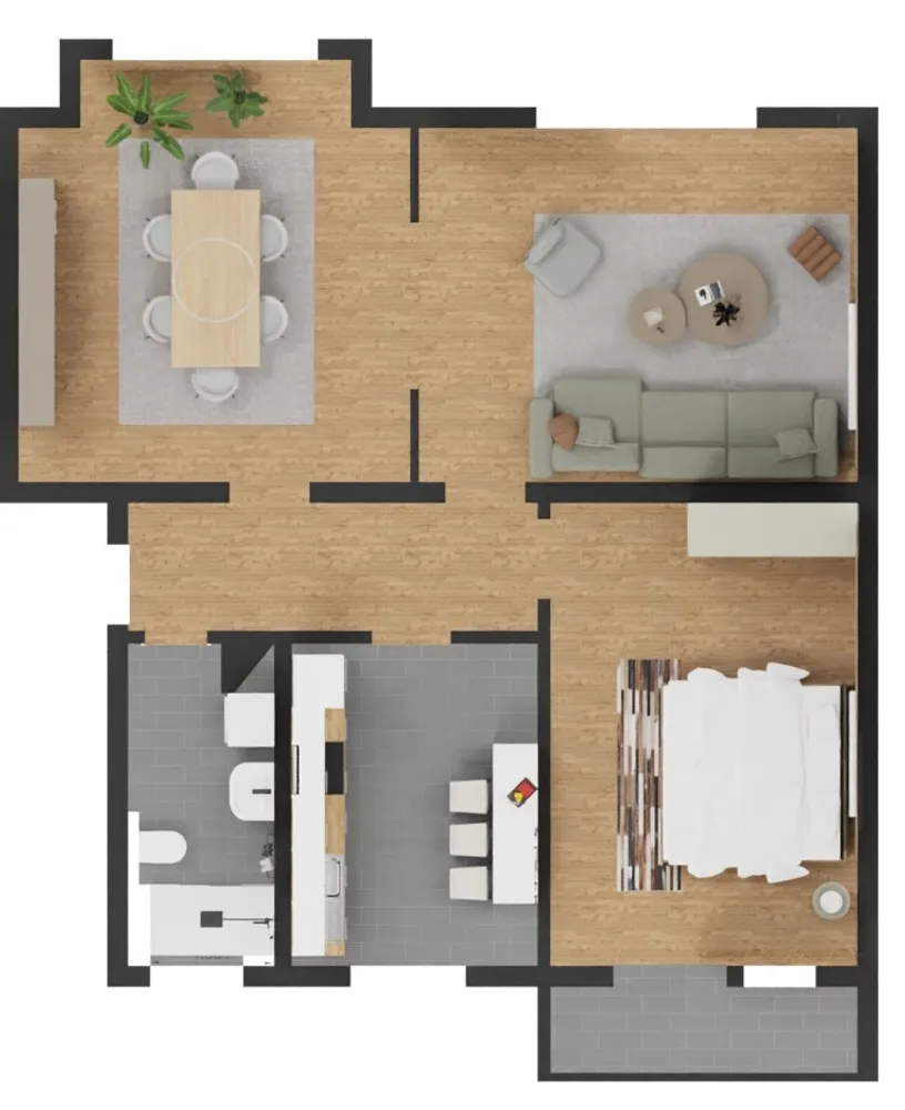 3 room apartment with 83 m² in Offenbach am Main – Photo 3