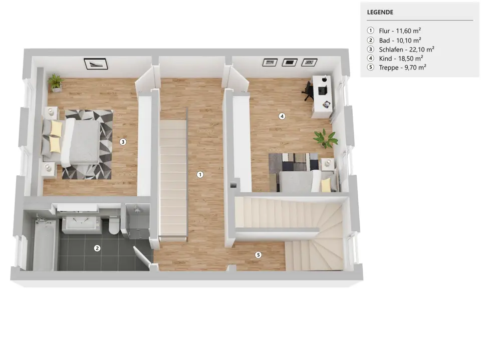 5 Zimmer Wohnung mit 198 m² in Pirna – Bild 4