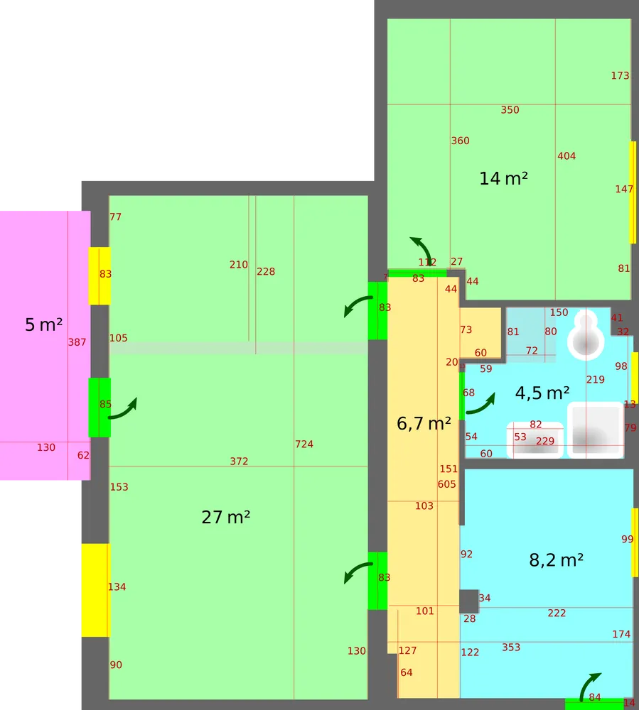 2 Zimmer Wohnung mit 63 m² in Berlin – Bild 7