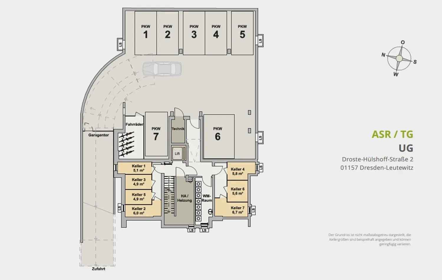 3 Zimmer Wohnung mit 74 m² in Dresden – Bild 3