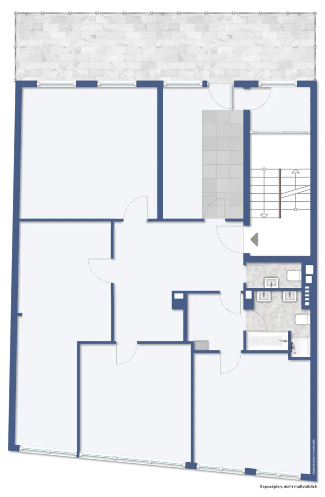 5 Zimmer Wohnung mit 125 m² in Bochum – Bild 3