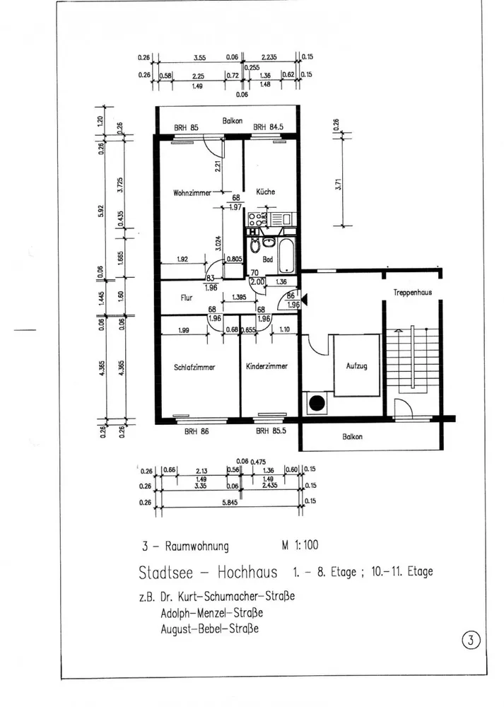 3 room apartment with 70 m² in Stendal – Photo 4