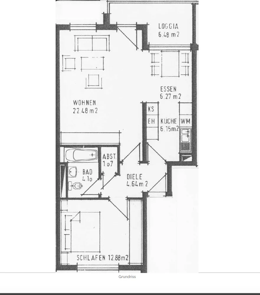 2 Zimmer Wohnung mit 61 m² in Karlsruhe – Bild 5