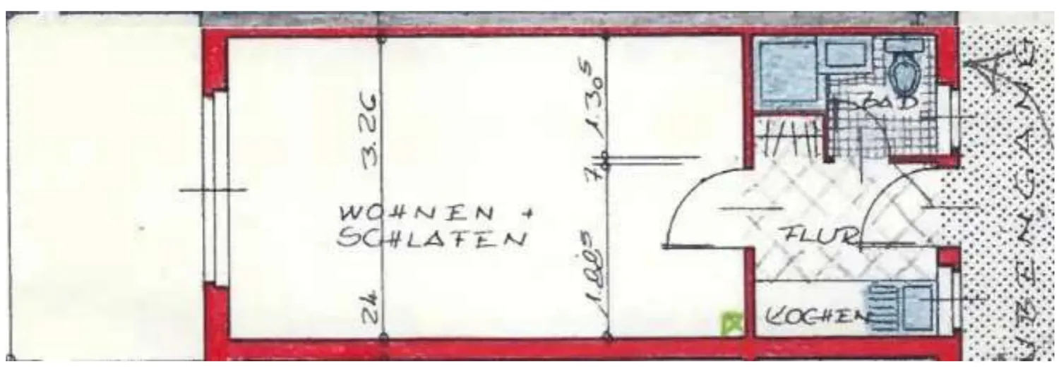 1 Zimmer Wohnung mit 27 m² in Stuttgart – Bild 7