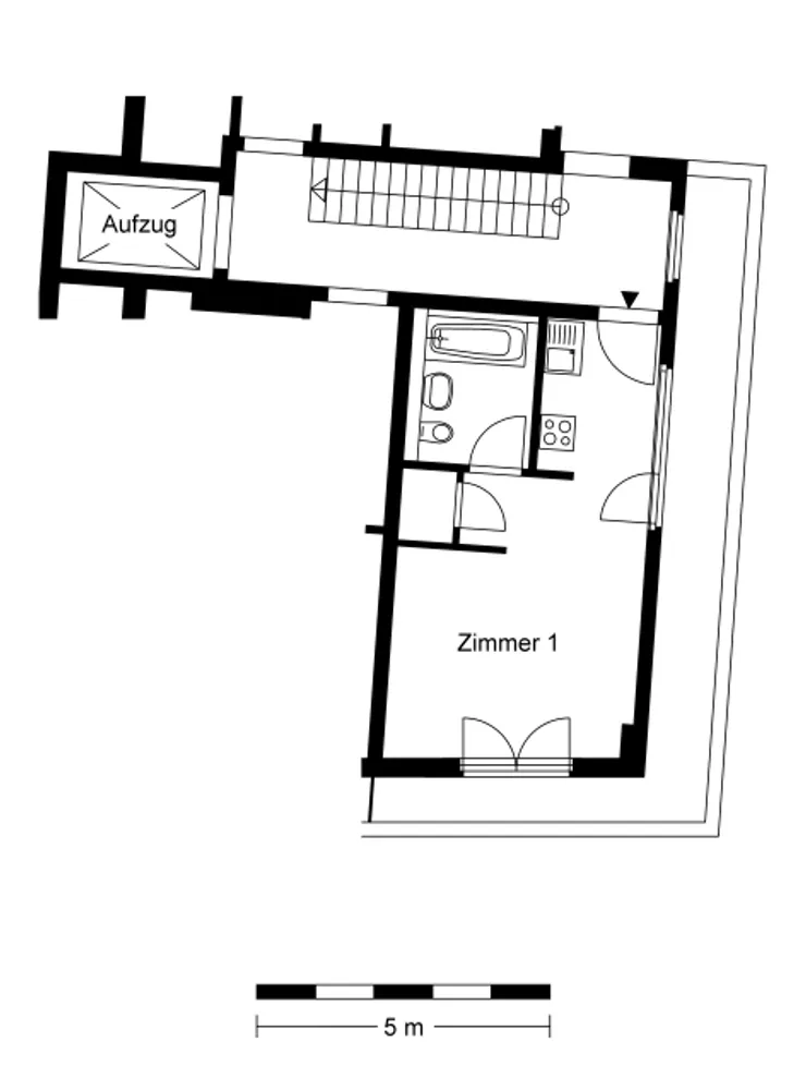 1 room apartment with 47 m² in Berlin – Photo 8