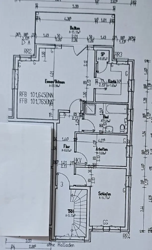 3 room apartment with 86 m² in Frankfurt am Main – Photo 11