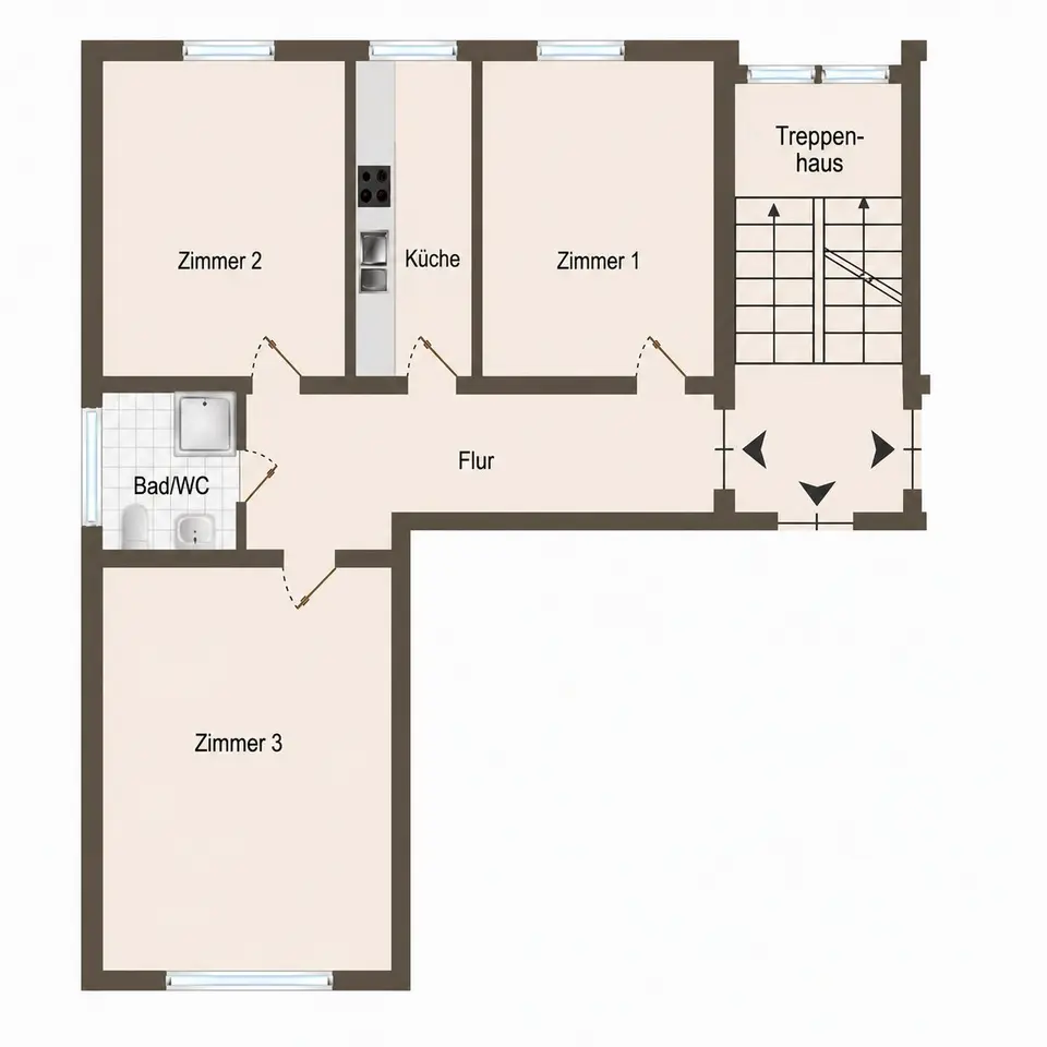 3 Zimmer Wohnung mit 63 m² in Osnabrück – Bild 10