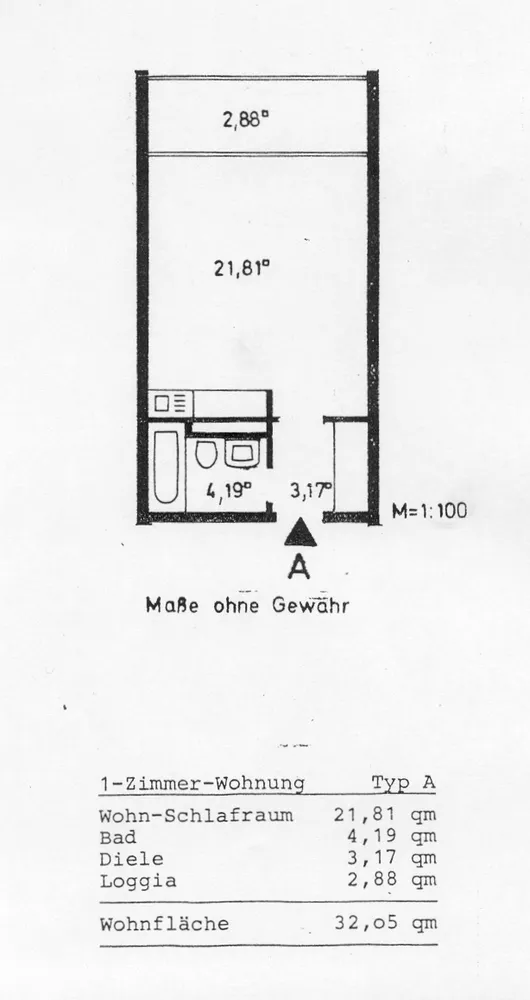 1 Zimmer Wohnung mit 32 m² in Mönchengladbach – Bild 9