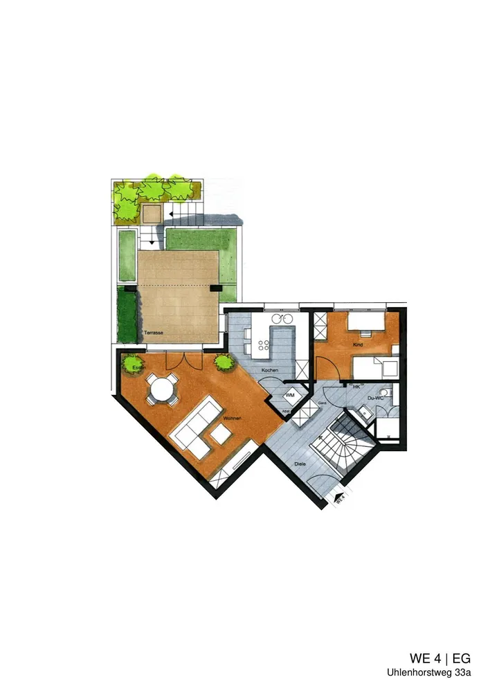 3 Zimmer Wohnung mit 98 m² in Mülheim an der Ruhr – Bild 2