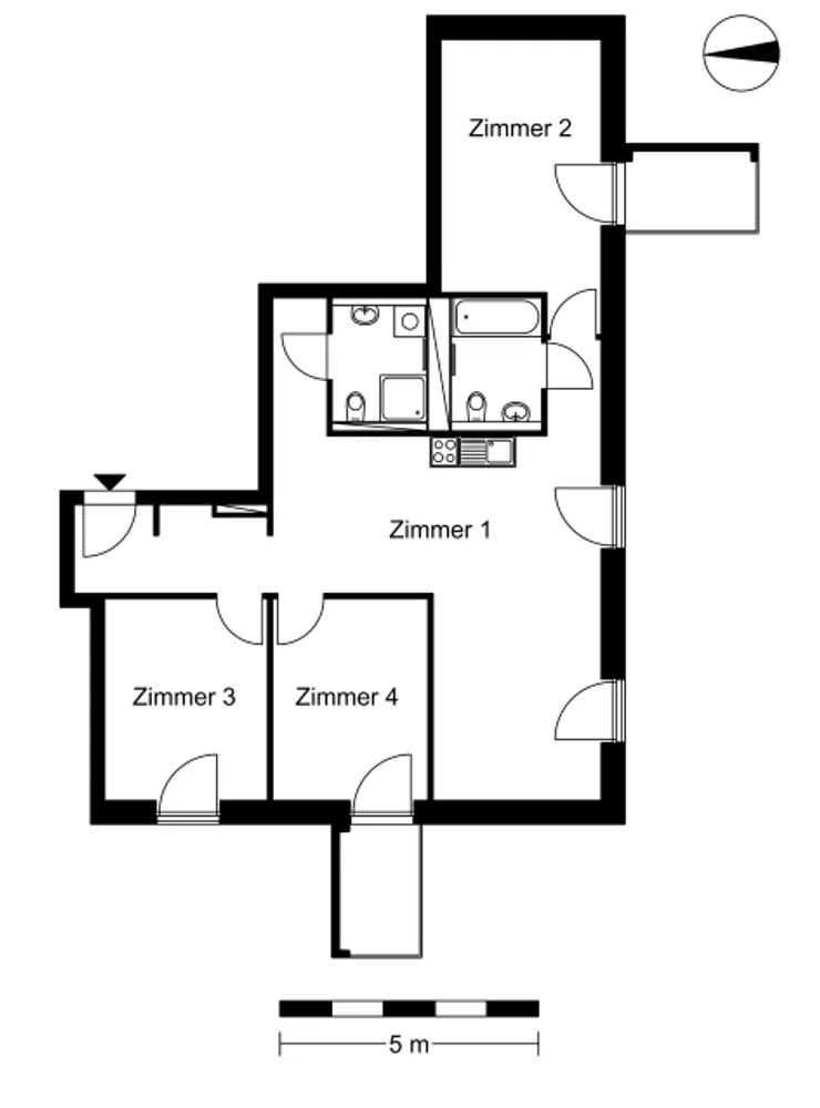 4 room apartment with 97 m² in Berlin – Photo 9