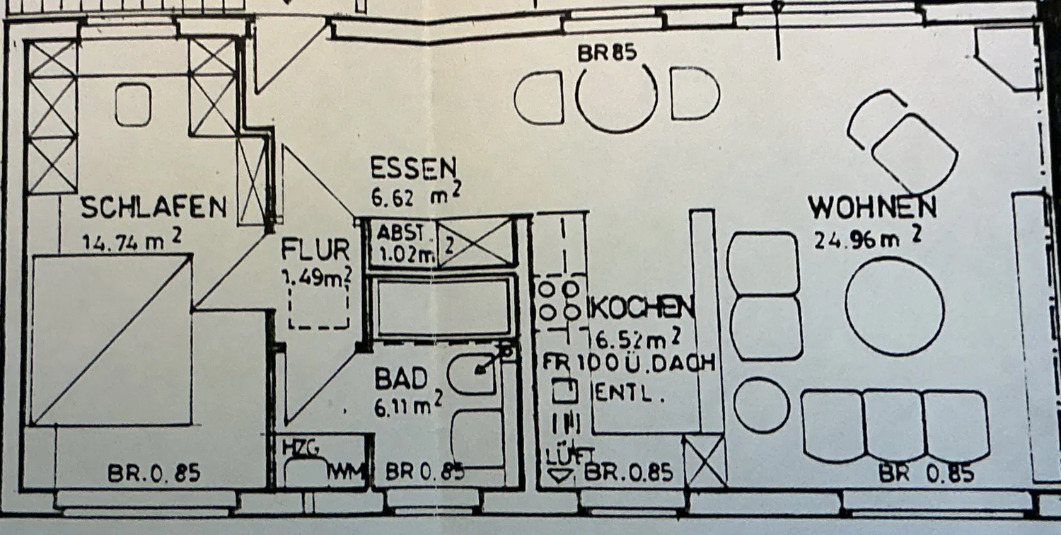 2 Zimmer Wohnung mit 70 m² in Essen – Bild 3