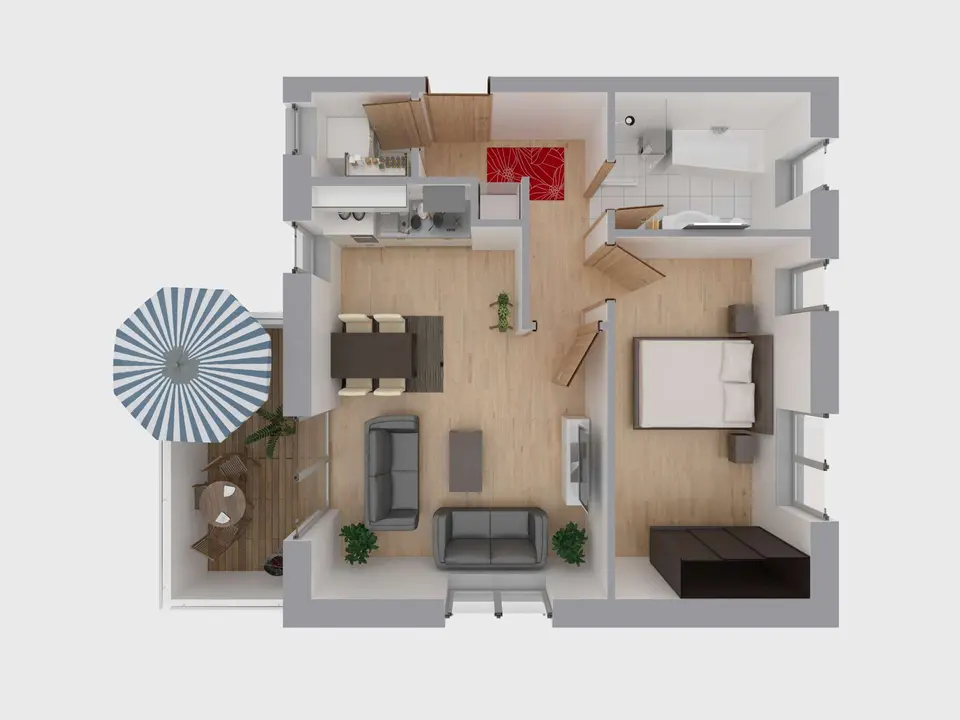 2 Zimmer Wohnung mit 60 m² in Buxtehude – Bild 5