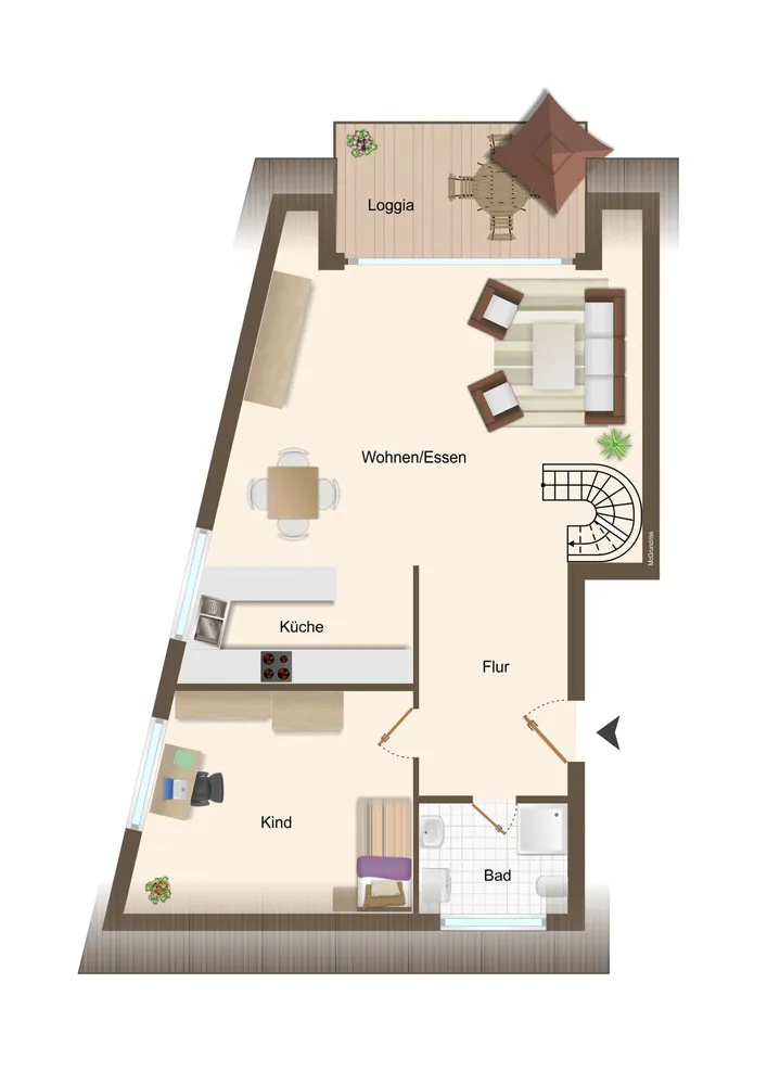 3 Zimmer Wohnung mit 94 m² in Bergisch Gladbach – Bild 11