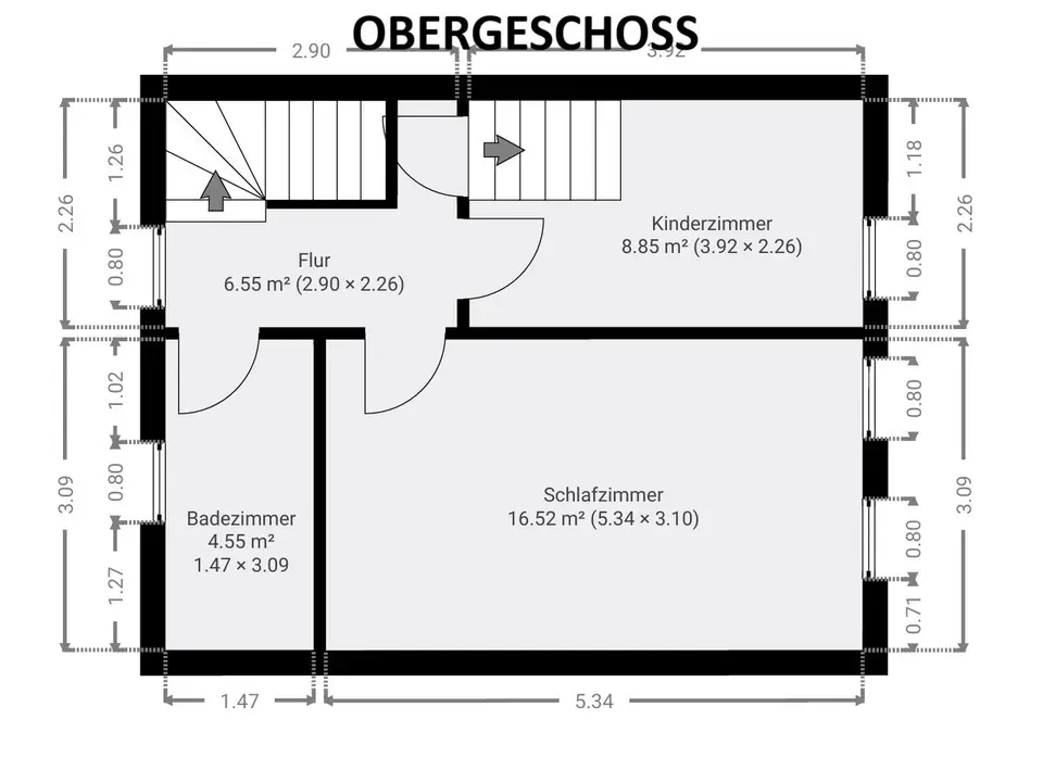 4 Zimmer Haus mit 64 m² in Aachen – Bild 3
