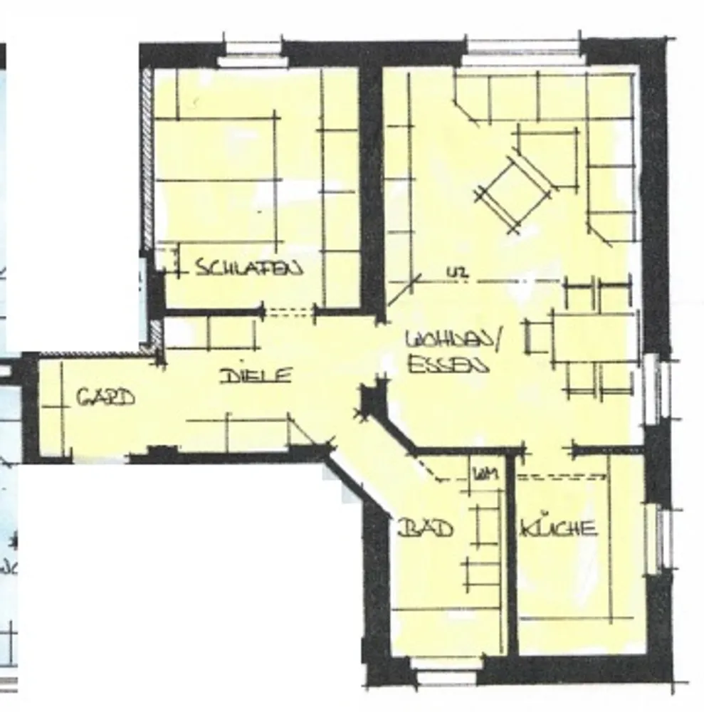 2 Zimmer Wohnung mit 67 m² in Dresden – Bild 2