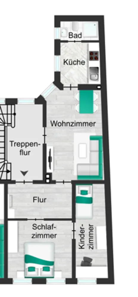 3 Zimmer Wohnung mit 67 m² in Torgau – Bild 5