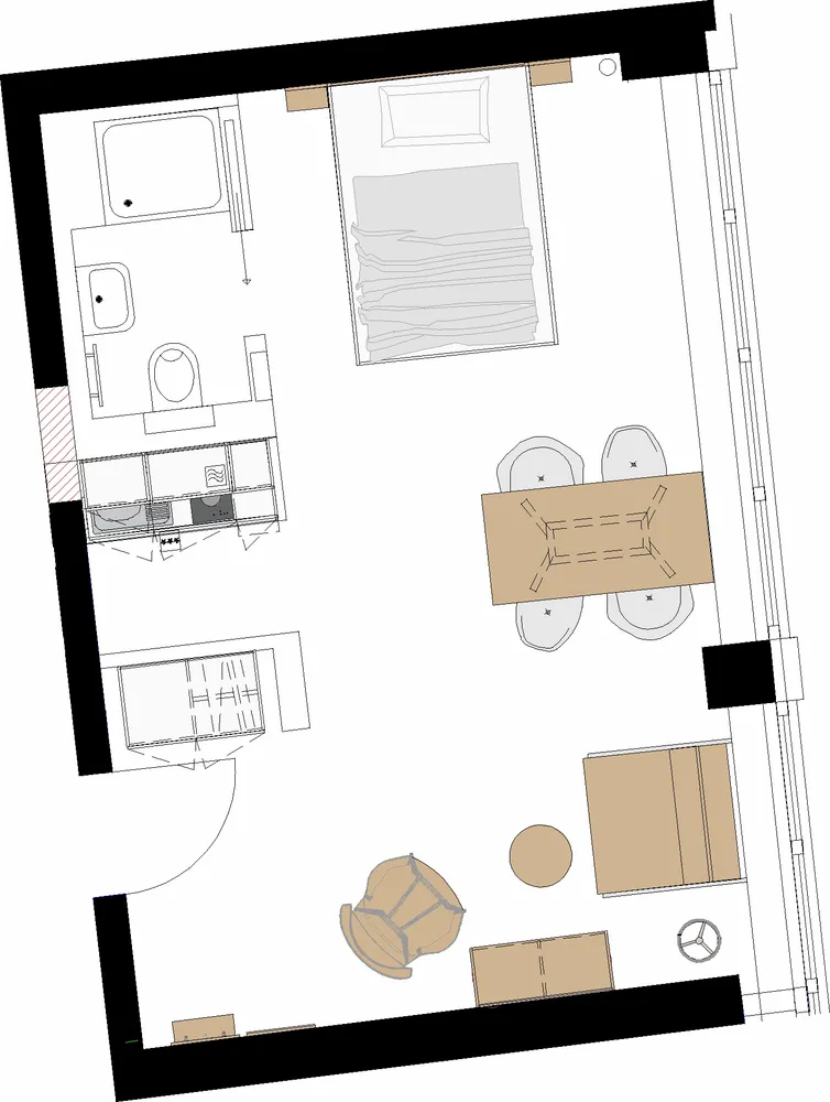 2 Zimmer Wohnung mit 28 m² in Düsseldorf – Bild 7