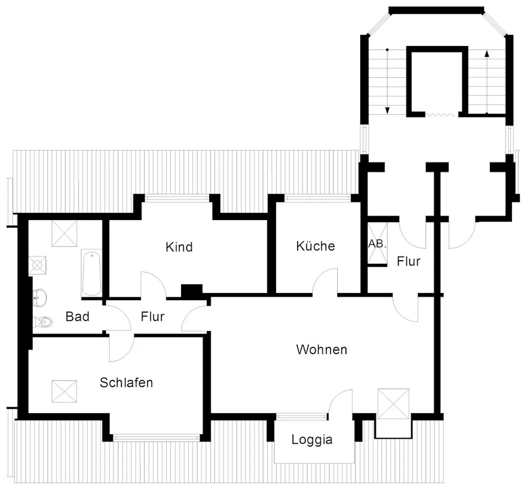 3 room apartment with 82 m² in Wuppertal – Photo 9