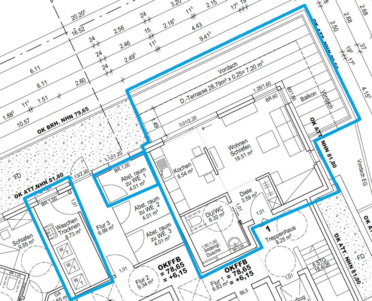 1 room apartment with 45 m² in Mönchengladbach – Photo 7