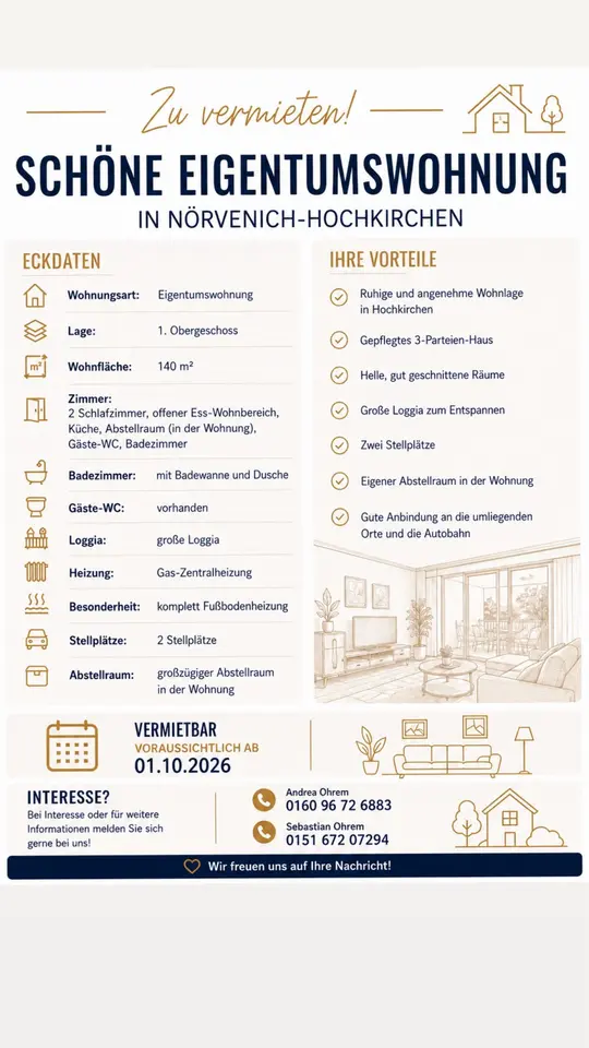 3 Zimmer Wohnung mit 81 m² in Euskirchen – Bild 7