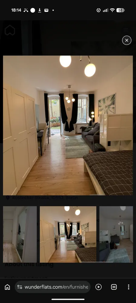 1 room apartment with 35 m² in Berlin – Photo 4