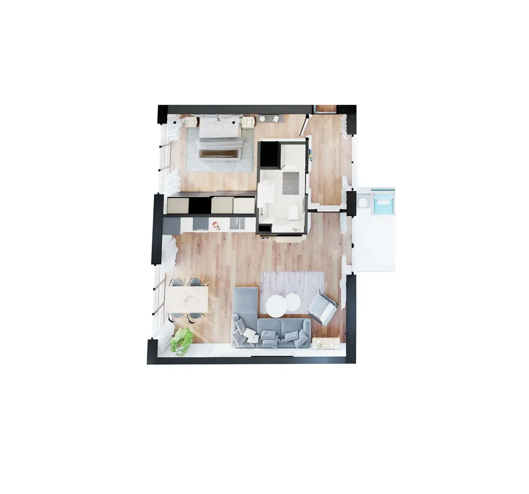 2 Zimmer Wohnung mit 60 m² in Wuppertal – Bild 12
