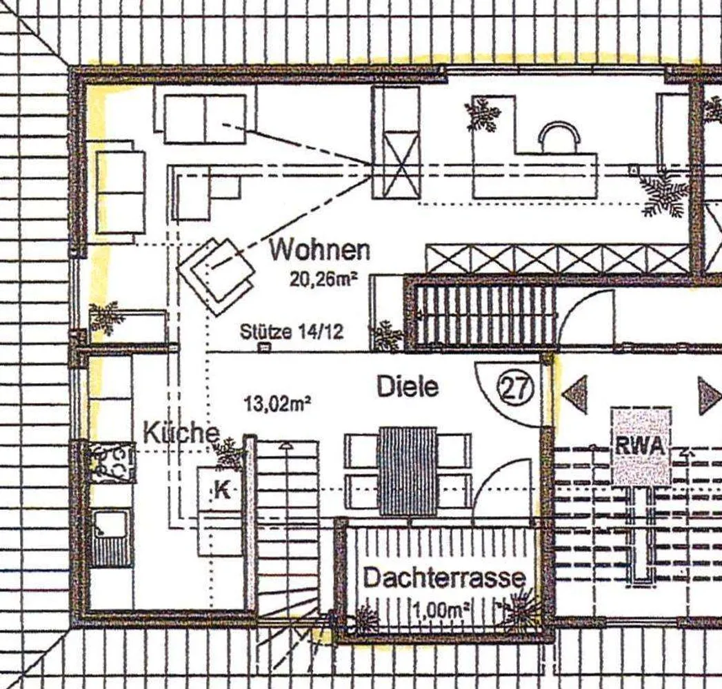 3 room apartment with 60 m² in Chemnitz – Photo 7