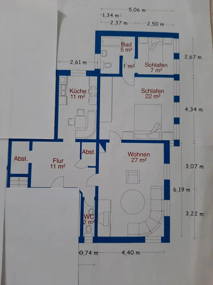 3 Zimmer Wohnung mit 86 m² in Verden (Aller) – Bild 5